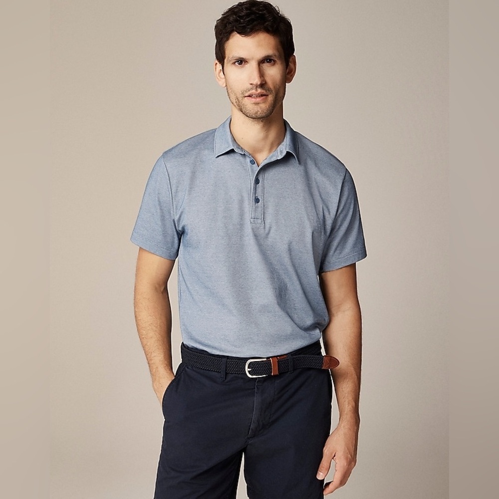 NWT J.Crew Performance polo shirt with COOLMAX® technology